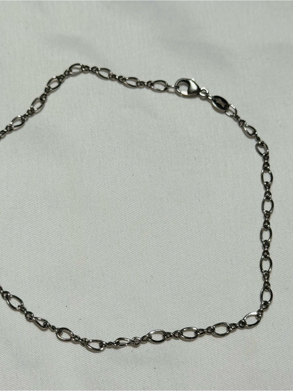 James Avery Anklet Sterling Silver Twisted Medium Chain 10โ